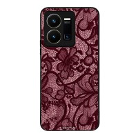 Θήκη Sonique DIVA Series για VIVO Y35 4G / VIVO Y22 / VIVO Y22S Μπορντό Δαντέλα