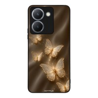 Θήκη Sonique DIVA Series για VIVO Y36 4G / VIVO Y36 5G / VIVO Y27 5G / VIVO Y27s Χρυσές Πεταλούδες