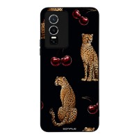 Θήκη Sonique DIVA Series για VIVO Y74s / VIVO Y76 5G Cherry Cheetah