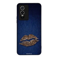 Θήκη Sonique DIVA Series για VIVO Y74s / VIVO Y76 5G Denim Leopard