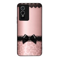 Θήκη Sonique DIVA Series για VIVO Y74s / VIVO Y76 5G Λεοπάρ Φιόγκος – Ροζ