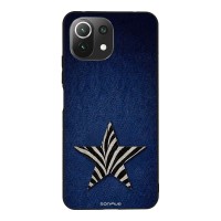Θήκη Sonique DIVA Series για Xiaomi Mi 11 Lite 4G / Mi 11 Lite 5G Denim Zebra