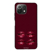 Θήκη Sonique DIVA Series για Xiaomi Mi 11 Lite 4G / Mi 11 Lite 5G Κόκκινα Χείλη