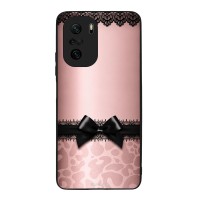 Θήκη Sonique DIVA Series για Xiaomi Poco F3 / Mi 11i Λεοπάρ Φιόγκος – Ροζ
