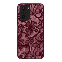 Θήκη Sonique DIVA Series για Xiaomi Poco F3 / Mi 11i Μπορντό Δαντέλα