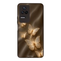Θήκη Sonique DIVA Series για Xiaomi Poco F4 5G Χρυσές Πεταλούδες