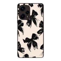 Θήκη Sonique DIVA Series για Xiaomi Poco F5 5G Μαύρα Φιογκάκια