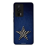 Θήκη Sonique DIVA Series για Xiaomi Poco F5 Pro 5G Denim Zebra