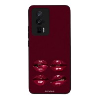 Θήκη Sonique DIVA Series για Xiaomi Poco F5 Pro 5G Κόκκινα Χείλη