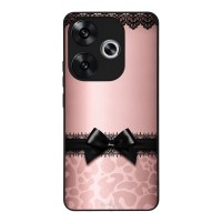 Θήκη Sonique DIVA Series για Xiaomi Poco F6 5G Λεοπάρ Φιόγκος – Ροζ