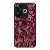 Θήκη Sonique DIVA Series για Xiaomi Poco F6 5G Μπορντό Δαντέλα
