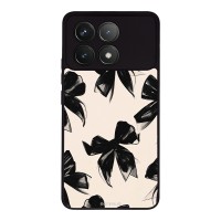 Θήκη Sonique DIVA Series για Xiaomi Poco F6 Pro 5G Μαύρα Φιογκάκια
