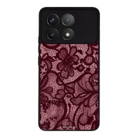 Θήκη Sonique DIVA Series για Xiaomi Poco F6 Pro 5G Μπορντό Δαντέλα