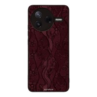 Θήκη Sonique DIVA Series για Xiaomi Poco F7 Pro 5G Βουργουνδί Δαντέλα