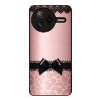 Θήκη Sonique DIVA Series για Xiaomi Poco F7 Ultra 5G Λεοπάρ Φιόγκος – Ροζ