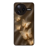 Θήκη Sonique DIVA Series για Xiaomi Poco F7 Ultra 5G Χρυσές Πεταλούδες