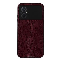 Θήκη Sonique DIVA Series για Xiaomi Poco M5 Βουργουνδί Δαντέλα