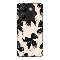 Θήκη Sonique DIVA Series για Xiaomi Poco M7 Pro 5G Μαύρα Φιογκάκια