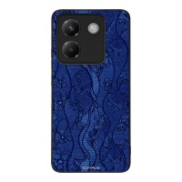 Θήκη Sonique DIVA Series για Xiaomi Poco M7 Pro 5G Μπλε Δαντέλα