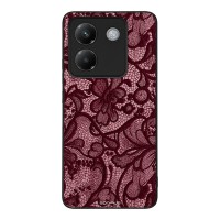Θήκη Sonique DIVA Series για Xiaomi Poco M7 Pro 5G Μπορντό Δαντέλα