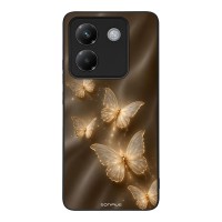 Θήκη Sonique DIVA Series για Xiaomi Poco M7 Pro 5G Χρυσές Πεταλούδες