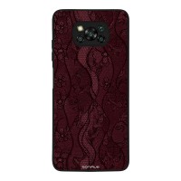 Θήκη Sonique DIVA Series για Xiaomi Poco X3 NFC / Poco X3 Pro Βουργουνδί Δαντέλα