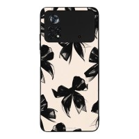 Θήκη Sonique DIVA Series για Xiaomi Poco X4 Pro 5G Μαύρα Φιογκάκια