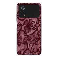 Θήκη Sonique DIVA Series για Xiaomi Poco X4 Pro 5G Μπορντό Δαντέλα
