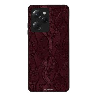 Θήκη Sonique DIVA Series για Xiaomi Poco X5 Pro 5G Βουργουνδί Δαντέλα