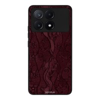 Θήκη Sonique DIVA Series για Xiaomi Poco X6 Pro 5G Βουργουνδί Δαντέλα