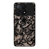 Θήκη Sonique DIVA Series για Xiaomi Poco X6 Pro 5G Μαύρη Δαντέλα