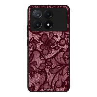 Θήκη Sonique DIVA Series για Xiaomi Poco X6 Pro 5G Μπορντό Δαντέλα