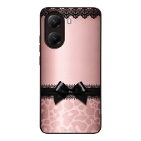 Θήκη Sonique DIVA Series για Xiaomi Poco X7 Pro 5G Λεοπάρ Φιόγκος – Ροζ