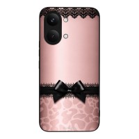 Θήκη Sonique DIVA Series για Xiaomi Poco X8 Pro Max 5G Λεοπάρ Φιόγκος – Ροζ