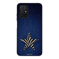 Θήκη Sonique DIVA Series για Xiaomi Redmi 10 / Redmi 10 2022 Denim Zebra