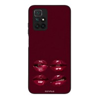 Θήκη Sonique DIVA Series για Xiaomi Redmi 10 / Redmi 10 2022 Κόκκινα Χείλη