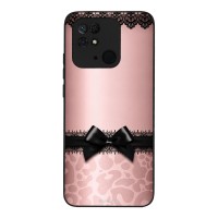 Θήκη Sonique DIVA Series για Xiaomi Redmi 10C Λεοπάρ Φιόγκος – Ροζ