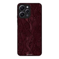 Θήκη Sonique DIVA Series για Xiaomi Redmi 12 4G / Redmi 12 5G Βουργουνδί Δαντέλα