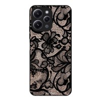 Θήκη Sonique DIVA Series για Xiaomi Redmi 12 4G / Redmi 12 5G Μαύρη Δαντέλα