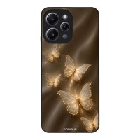 Θήκη Sonique DIVA Series για Xiaomi Redmi 12 4G / Redmi 12 5G Χρυσές Πεταλούδες