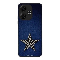 Θήκη Sonique DIVA Series για Xiaomi Redmi 13 4G / Poco M6 4G Denim Zebra