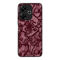 Θήκη Sonique DIVA Series για Xiaomi Redmi 13 4G / Poco M6 4G Μπορντό Δαντέλα