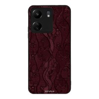 Θήκη Sonique DIVA Series για Xiaomi Redmi 13C 4G / Poco C65 4G Βουργουνδί Δαντέλα