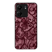 Θήκη Sonique DIVA Series για Xiaomi Redmi 13C 4G / Poco C65 4G Μπορντό Δαντέλα