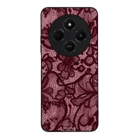 Θήκη Sonique DIVA Series για Xiaomi Redmi 14C 4G / Poco C75 4G / Redmi A4 5G / Redmi 17C 4G Μπορντό Δαντέλα