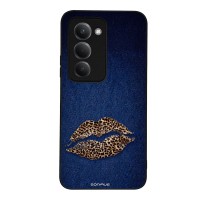 Θήκη Sonique DIVA Series για Xiaomi Redmi 15 4G / Redmi 15 5G Denim Leopard