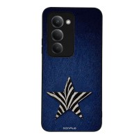 Θήκη Sonique DIVA Series για Xiaomi Redmi 15 4G / Redmi 15 5G Denim Zebra
