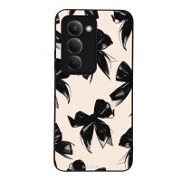 Θήκη Sonique DIVA Series για Xiaomi Redmi 15 4G / Redmi 15 5G Μαύρα Φιογκάκια
