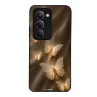 Θήκη Sonique DIVA Series για Xiaomi Redmi 15 4G / Redmi 15 5G Χρυσές Πεταλούδες