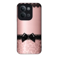 Θήκη Sonique DIVA Series για Xiaomi Redmi 15C 4G / Redmi 15C 5G / Poco C85 4G Λεοπάρ Φιόγκος – Ροζ